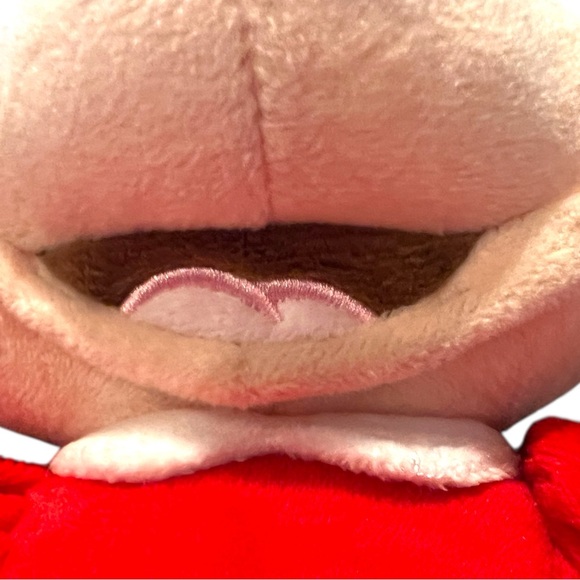 NWT-Disney Minnie Mouse Plush, wearing a Red Dress w/White Polka Dots, 12 inches - Picture 6 of 7